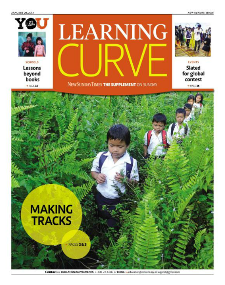 Cover photo for Learning Curve about school kids in Sabah interior